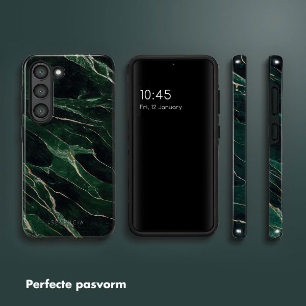 Selencia Vivid Backcover Samsung Galaxy S23 - Chic Marble Quartz