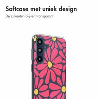 imoshion  Design hoesje Samsung Galaxy A16 - Dusty Rose Flowers Connect