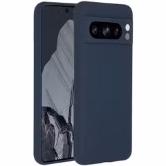 Accezz Liquid Silicone Backcover Google Pixel 8 Pro - Donkerblauw