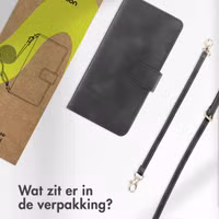 imoshion Bookcase met koord Apple iPhone 13 - Zwart