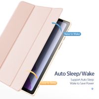 Accezz Smart Silicone Bookcase Samsung Galaxy Tab A7 - Rosé Goud