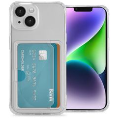 imoshion Softcase Backcover met pasjeshouder Apple iPhone 14 Pro - Transparant