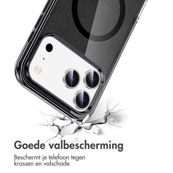 imoshion Sparkle Backcover met MagSafe Apple iPhone 17 Pro Max - Zwart