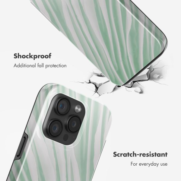 Selencia Vivid Back Cover with MagSafe Apple iPhone 15 Pro - Nature Grayed Jade
