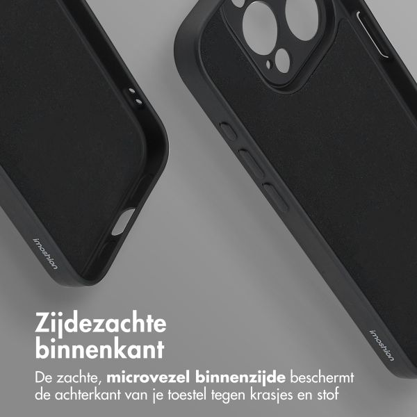 imoshion Color Backcover met MagSafe Apple iPhone 15 Pro - Zwart