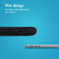 imoshion Laptop sleeve with storage pocket 13 inch - Black