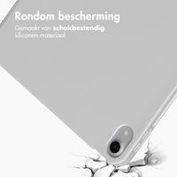 Accezz Smart Silicone Bookcase Apple iPad Air 11 inch (2025) M3 / (2024) M2 / Air 5 (2022) / Air 4 (2020) - Grijs