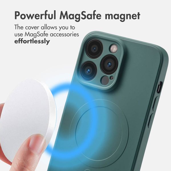 imoshion Colour Back Cover with MagSafe Apple iPhone 14 Pro Max - Dark Green