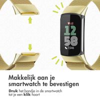 imoshion Milanees magnetisch bandje Fitbit Charge 5 - Maat S - Goud
