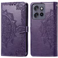 imoshion Mandala Bookcase Motorola Edge 60 Neo - Paars