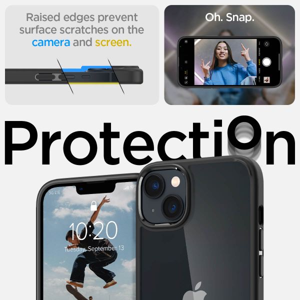 Spigen Ultra Hybrid Back Cover Apple iPhone 14 - Matte Black