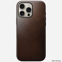 Nomad Modern Horween Leather Case Apple iPhone 16 Pro Max - Rustic Brown