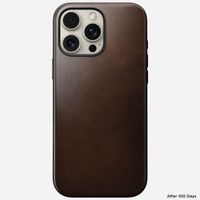 Nomad Modern Horween Leather Case iPhone 16 Pro Max - Rustic Brown