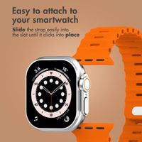 Accezz Ocean band Apple Watch | 44/45/46/49 mm - Orange