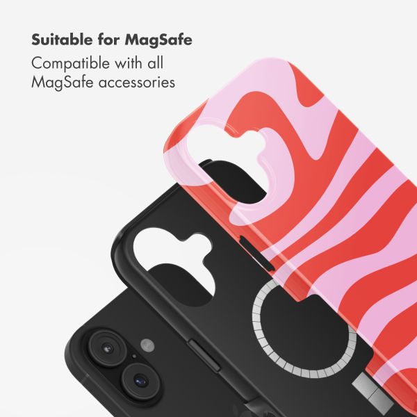 Selencia Vivid Back Cover with MagSafe Apple iPhone 17 - Dream Swirl Pink
