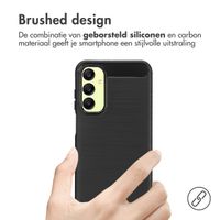 imoshion Brushed Backcover Samsung Galaxy A25 (5G) - Zwart