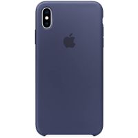 Apple Silicone Backcover iPhone Xs Max - Midnight Blue