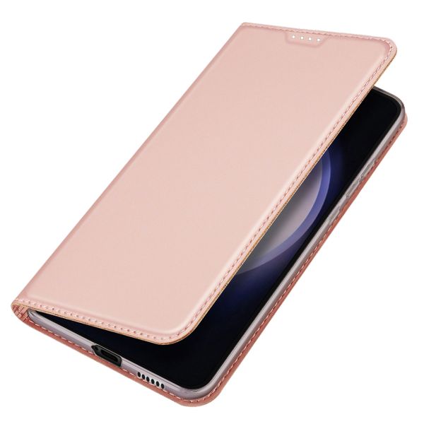 Dux Ducis Slim Softcase Bookcase Samsung Galaxy S24 - Rosé Goud