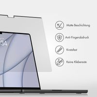 Accezz Magnetische Screenprotector Apple MacBook Air 15 inch (2023 / 2024 M3 / 2025 M4 / 2026 M5)