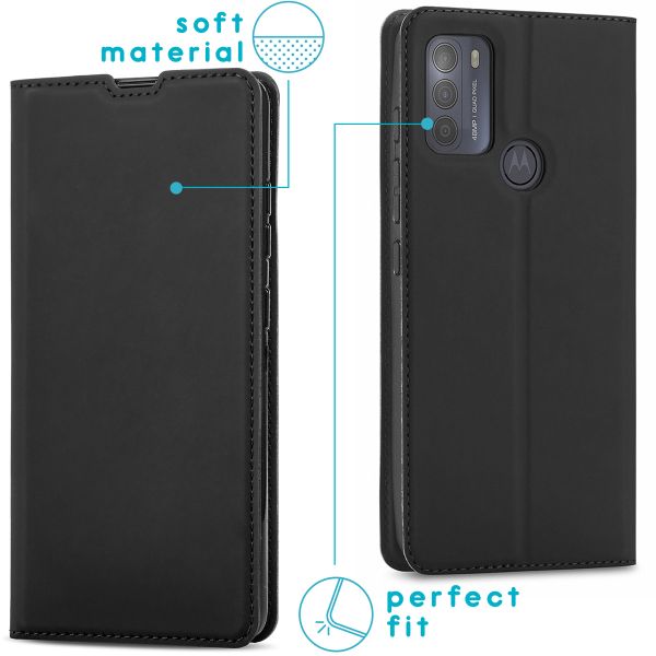 imoshion Slim Folio Bookcase Motorola Moto G50 - Zwart