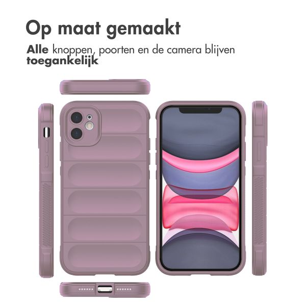 imoshion EasyGrip Backcover iPhone 11 - Paars