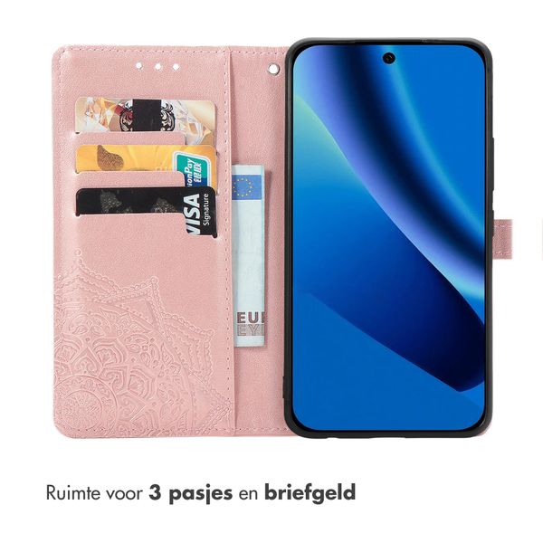 imoshion Mandala Bookcase Google Pixel 10a - Rosé Goud