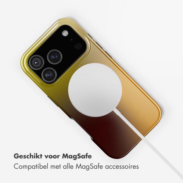 Selencia Vivid Backcover met MagSafe Apple iPhone 17 Pro Max - Gradient Olive Dust