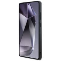 Guess 4G Metal Logo Saffiano Backcover Samsung Galaxy S25 Ultra - Roze