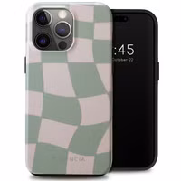 Selencia Vivid Backcover iPhone 15 Pro Max - Groovy Sage Green