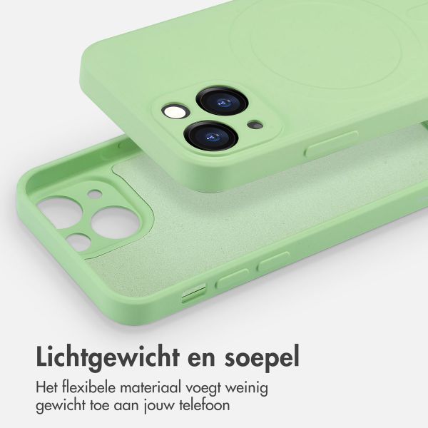 imoshion Color Backcover met MagSafe iPhone 13 Mini - Groen