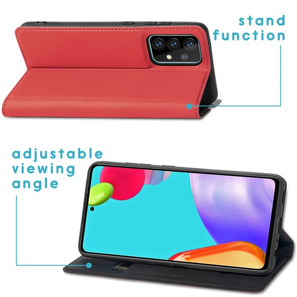 imoshion Slim Folio Bookcase Samsung Galaxy A52(s) (5G/4G) - Rood