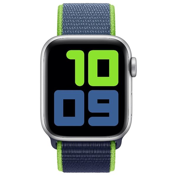 Apple Sport Loop Band Apple Watch Series 1-9 / SE - 38/40/41 mm / Series 10 - 42 mm - Neon Lime