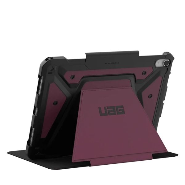 UAG Metropolis SE Bookcase Apple iPad Air 11 inch (2025) M3 / (2024) M2 / Air 5 (2022) / Air 4 (2020) - Bordeaux
