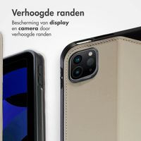 Accezz Classic Tablet Case Apple iPad Pro 11 (2018/2020/2021/2022) / Air 5 (2022) / Air 4 (2020) - Greige