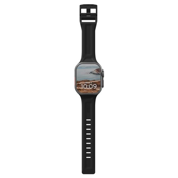 UAG Scout Strap Apple Watch Series 1 t/m 11 / SE / Ultra (44/45/46/49 mm) - Zwart