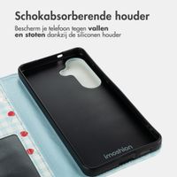 imoshion Design Bookcase Samsung Galaxy S26 - Cherry Check