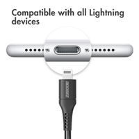 Accezz Lightning to USB-C Cable - MFi Certified - 1 Metre - Black