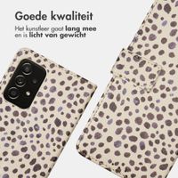 imoshion Design Bookcase Samsung Galaxy A52(s) (5G/4G) - Black And White Dots