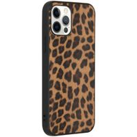 Hardcase Backcover iPhone 12 (Pro) - Luipaard