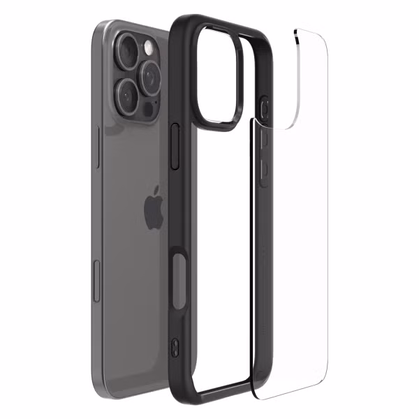 Spigen Ultra Hybrid Backcover Apple iPhone 16 Pro - Matte Black