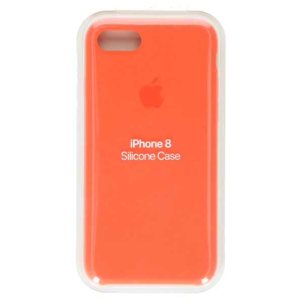 Apple Silicone Backcover Apple iPhone SE (2022 / 2020) / 8 / 7 - Spicy Orange