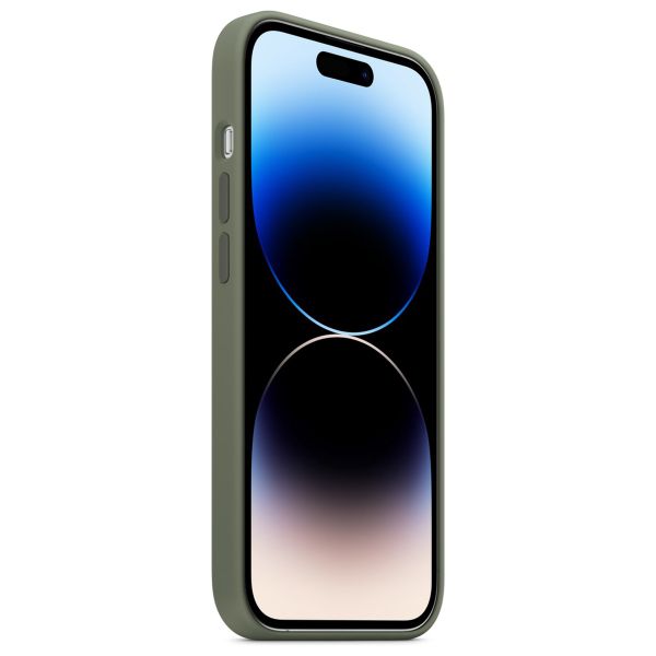 Apple Silicone Backcover MagSafe Apple iPhone 14 Pro - Olive