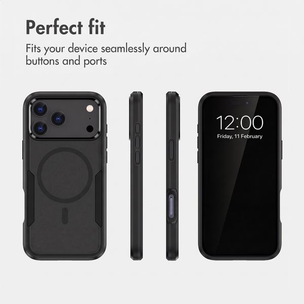imoshion Backcover with MagSafe Apple iPhone 18 Pro / 17 Pro - Black