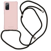 imoshion Color Backcover met koord Samsung Galaxy S20 FE - Roze