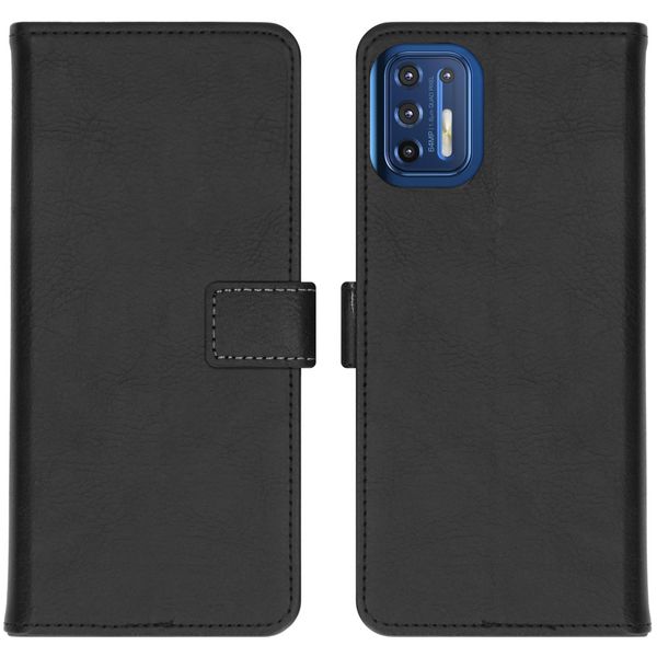 imoshion Luxe Bookcase Motorola Moto G9 Plus - Zwart