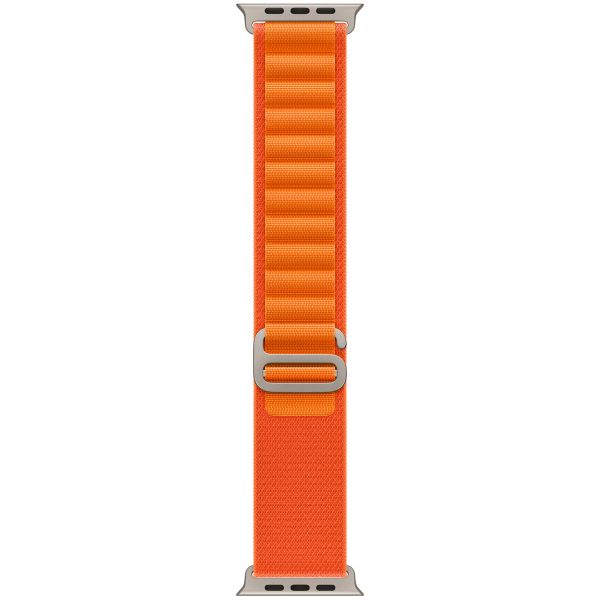 Apple Alpine Loop Band Apple Watch Series 1 - 11 / SE / Ultra (44/45/46/49 mm) - Maat M - Orange