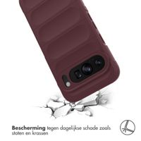 imoshion EasyGrip Backcover Google Pixel 9 / 9 Pro - Aubergine