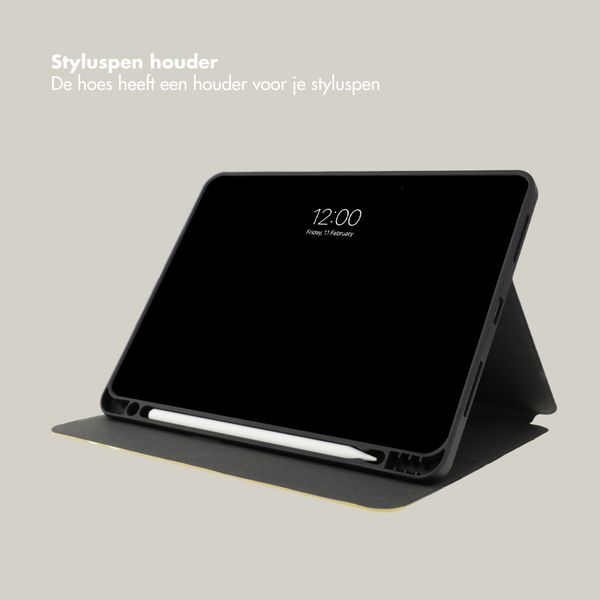 Selencia Vivid tablethoes Apple iPad Air 11 inch (2026) M4 / (2025) M3 / (2024) M2 / Air 5 (2022) / Air 4 (2020) - Chalky Bloom