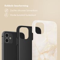 Selencia Vivid Backcover Apple iPhone 11 - Golden Beige Marble