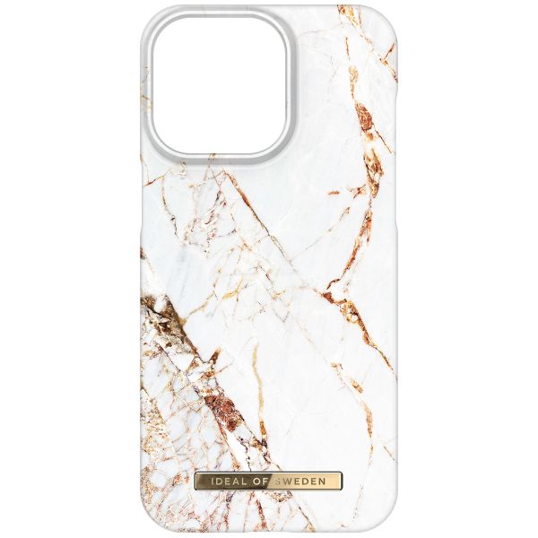 iDeal of Sweden Fashion Backcover iPhone 15 Pro Max - Carrara Gold